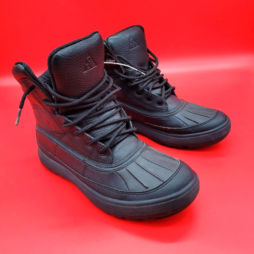 Nike ACG Woodside 2 High Black Boots Men Size 7.5 Shoes 525393-090
